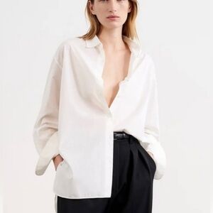 Nili Lotan Yorke Shirt - White Size M